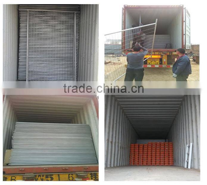 Removable Construction temporary fence / Australia design metal fence hebei factory