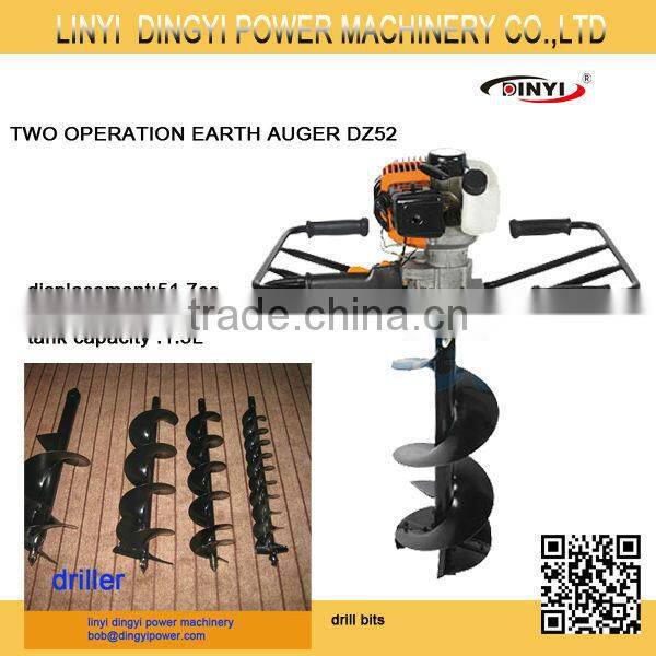 gardening digging machine gasoline ground driller