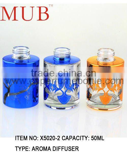2013 Modern Fashion New Design Crystal Perfume Bottle With Free Mold