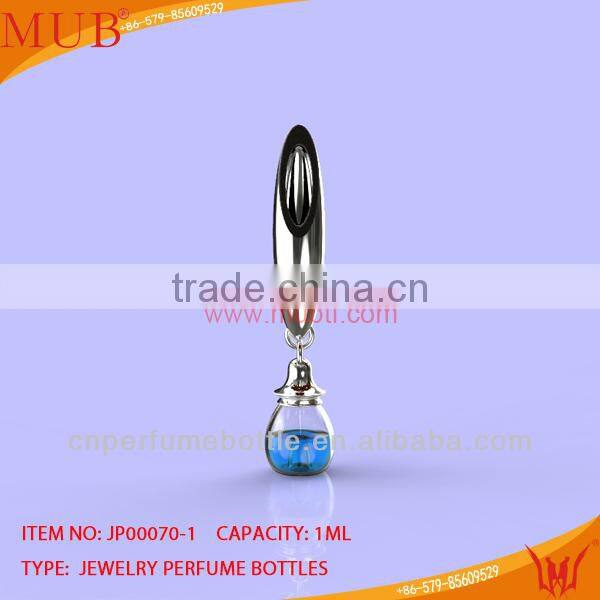 Glass Jewelry New Spinous Shape Necklace Glass Bottle