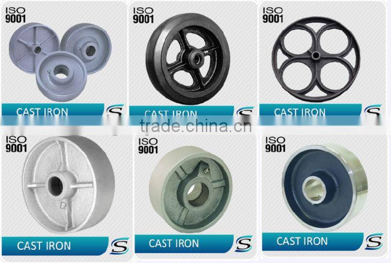 industrial Cast Iron Wheels manufacture
