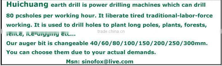 2013 Hot Sales 2.5HP Powerful Earth Drill 49CC