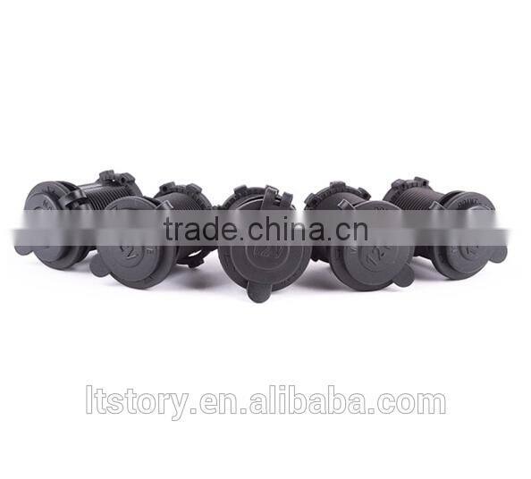 Cigarette Lighter Socket Splitter 12V Dual Car USB Charger Power Adapter Outlet