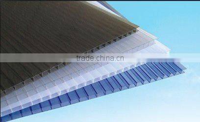 4mm ,6mm polycarbonate hollow sheet for the advertising display boards