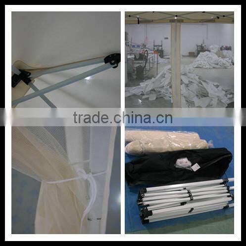 2.4x2.4/3x3m folding gazebo with mosquito netting cheap folding tent