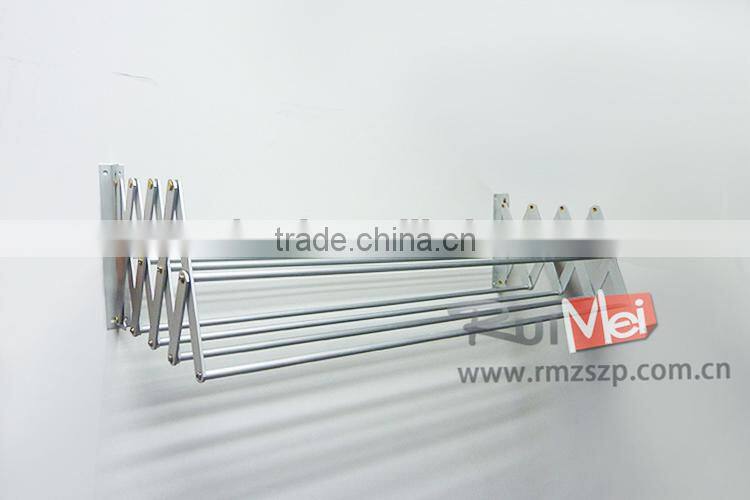 wall mounted folding household bathroom towel rack