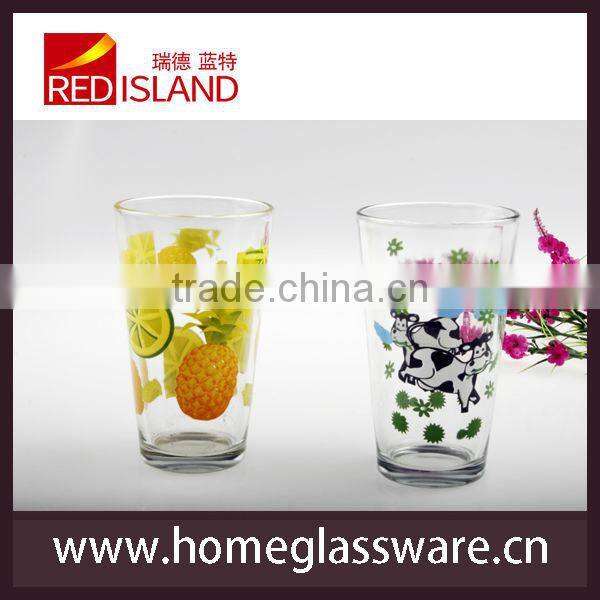 glass worls supply 16oz drinking glass cup tumbler glass