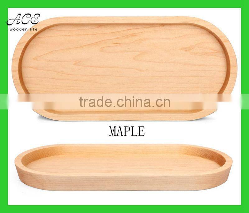 Custom wooden serving plate