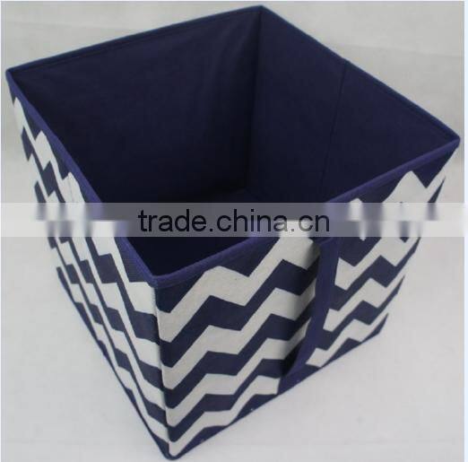 Home Essentials Foldable Fabric Non-woven Storage Cube Bins