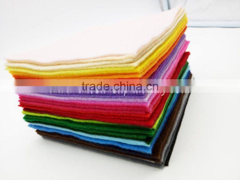 #15111415 factory directly selling eco-friendly 1mm-5mm non woven felt, polyester or acrylic felt sheet