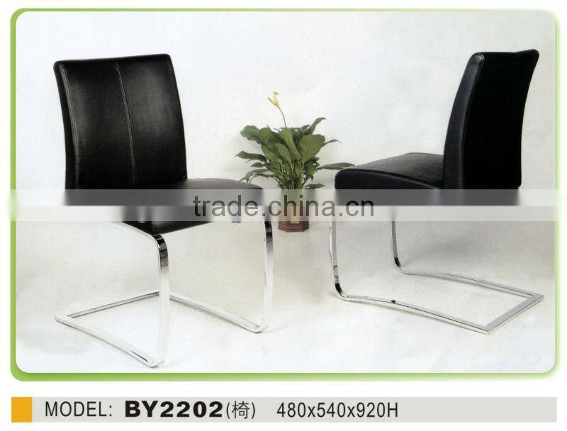 stainless steel dining room chair with pu leather chairs and tables