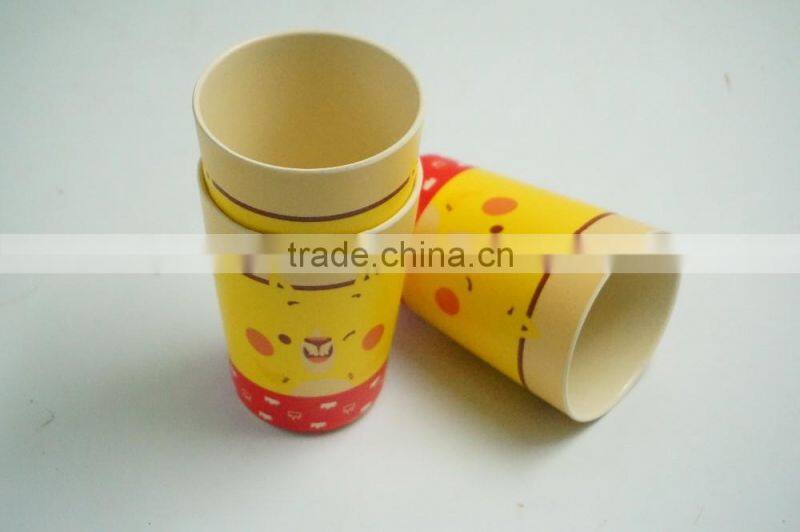 Eco-friendly bamboo fibre drinking cup