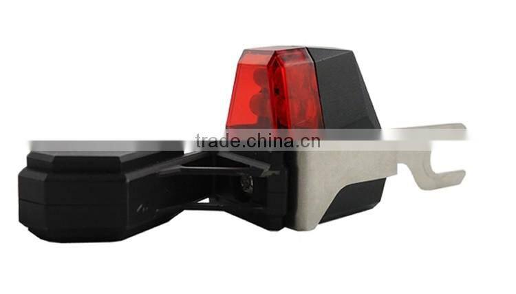 V brake type vibration energy self-powered bicycle tail light