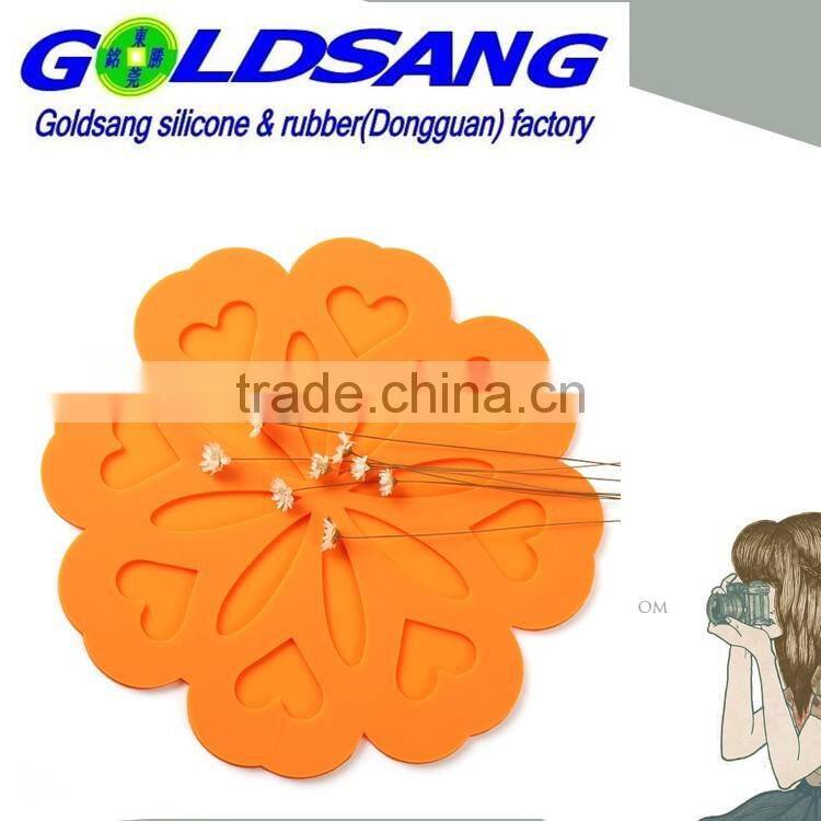 colorful silicone coffer cup mat table mat can print logo