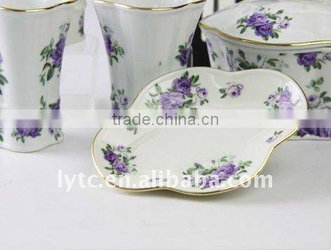 ceramic luxury bathroom accessories