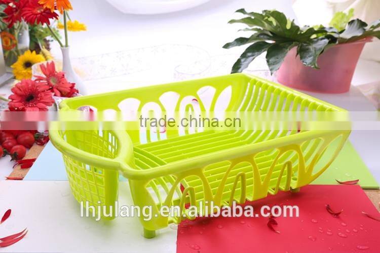 Wholesale useful plastic dish drainer for kitchen / plastic dish rack