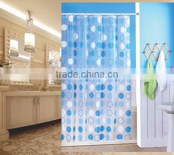 waterproof PEVA curtain shower curtain
