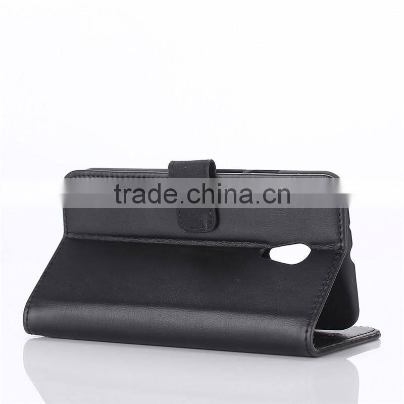 High quality crazy-horse PU card bumper/pocket cell phone case for Motorola