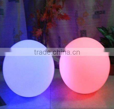 RGB led lighting armless chairs pool furniture / waterproof ball light / garden light / street light