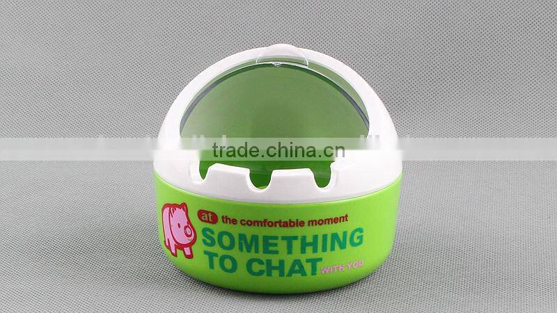 Melamine Windproof Ashtray with Lid