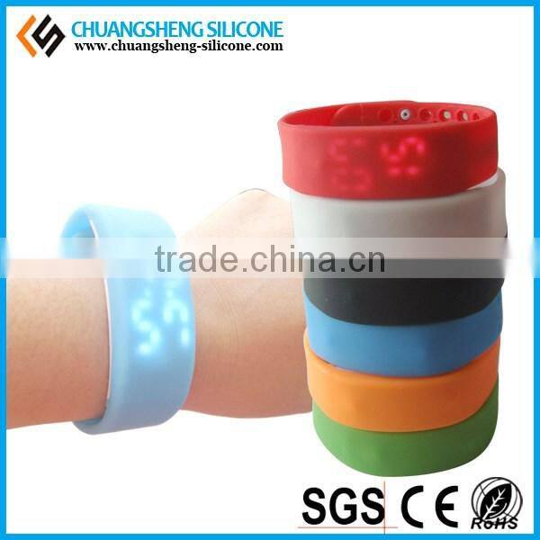 Mobile phone contacting smart system silicone watch