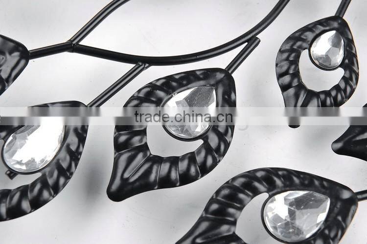 2016 Best selling fashion metal decorative wall clock