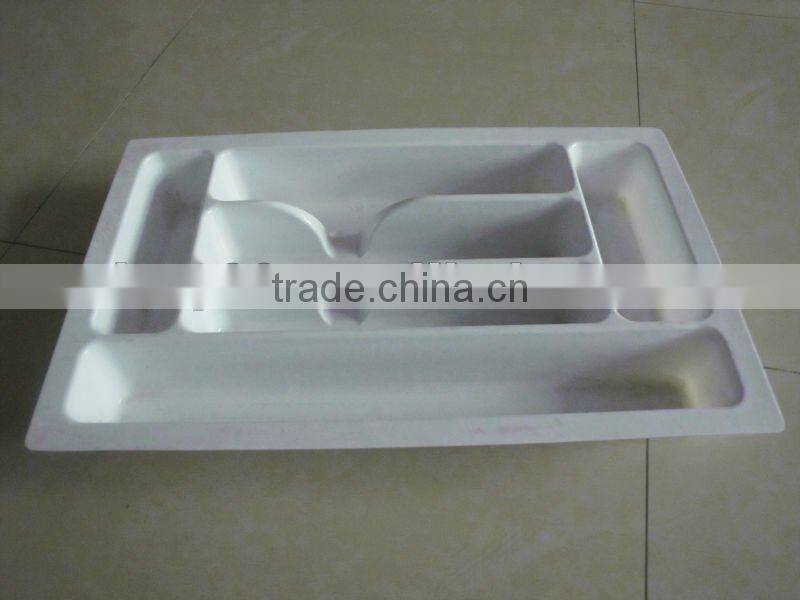 pvc vacuum forming food packaging lining of plastic