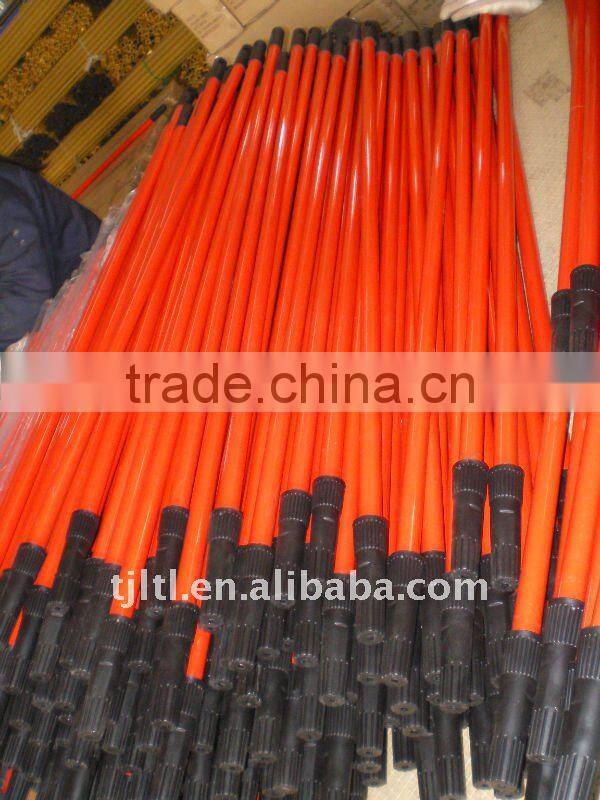 metal and broom handle