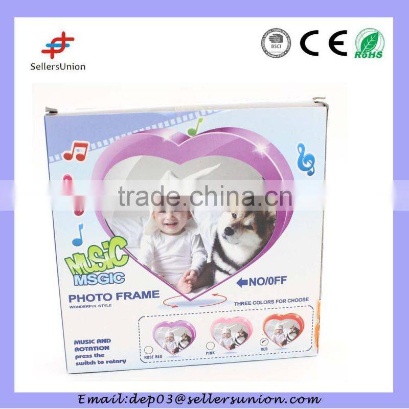 baby photo frame with custom music