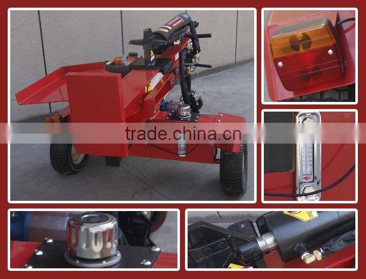Italy style high capacity Honda gas engine with CE approved industrial size log splitter with diesel power 50ton