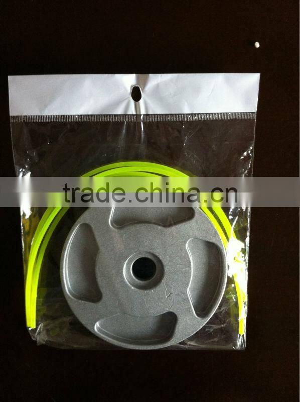 aluminium fixed line metal blade trimmer head