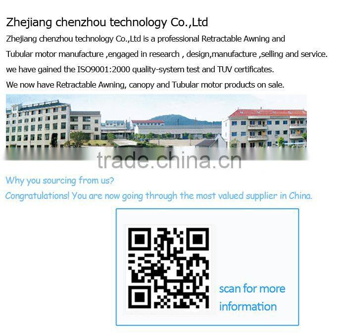 2015 Retractable Patio Awning, Manual Awning, Any Color Outdoor Deck Shade CZCF-5030 M73