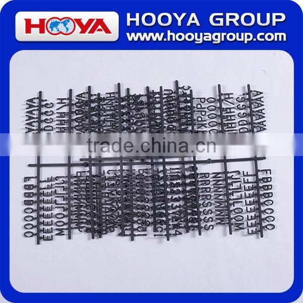 customized letter board plastic letters