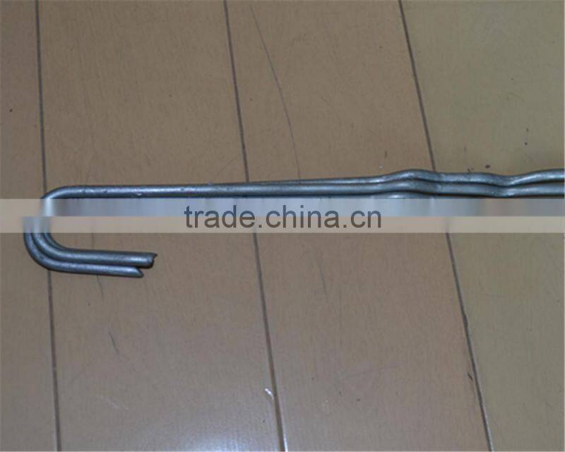Drip Irrigation Tubing Hold Down 6" Wire Stake