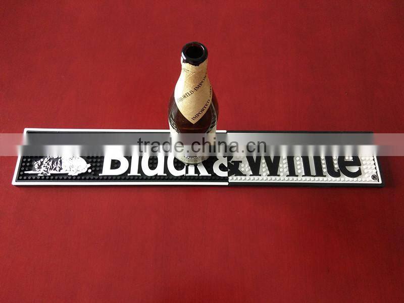 2017 Hot Sell Factory price custom pvc branded bar mat using