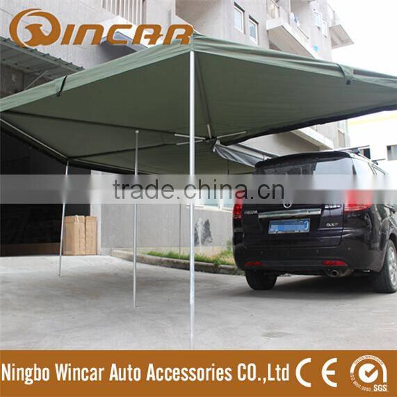 260G 280G canvas camping canopy 2.5*2.5*2.3m polygon car foxwing