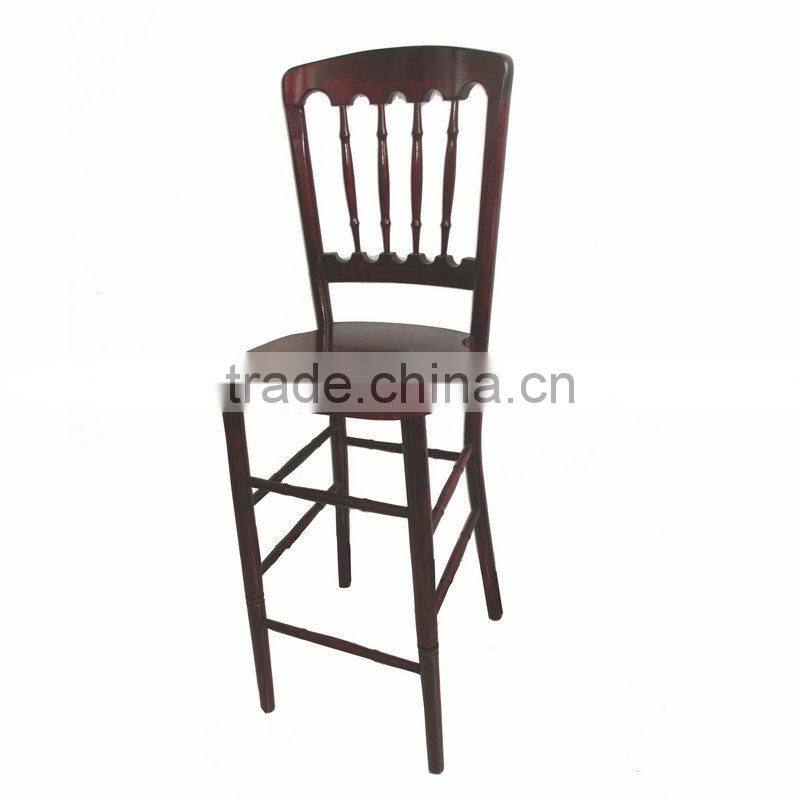 factory directly white modern wedding folding bar stool chair
