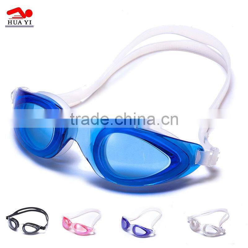 Fashionable watersport swim eyewear with colored lens swim glasses made in China