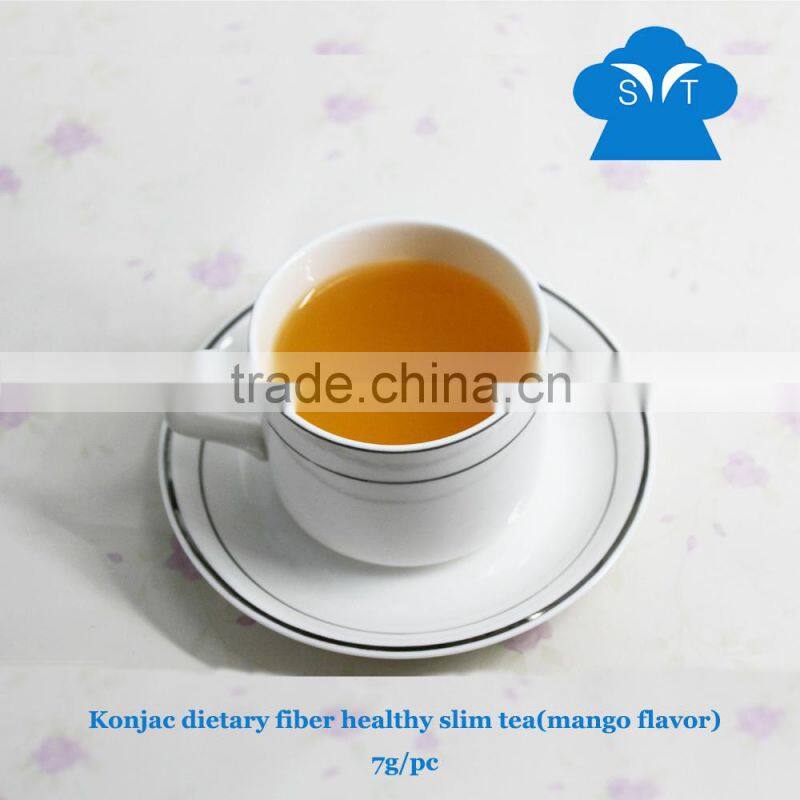 Healthy konjac powder flavor konjac diet tea