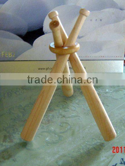 wood bassball bat as gift