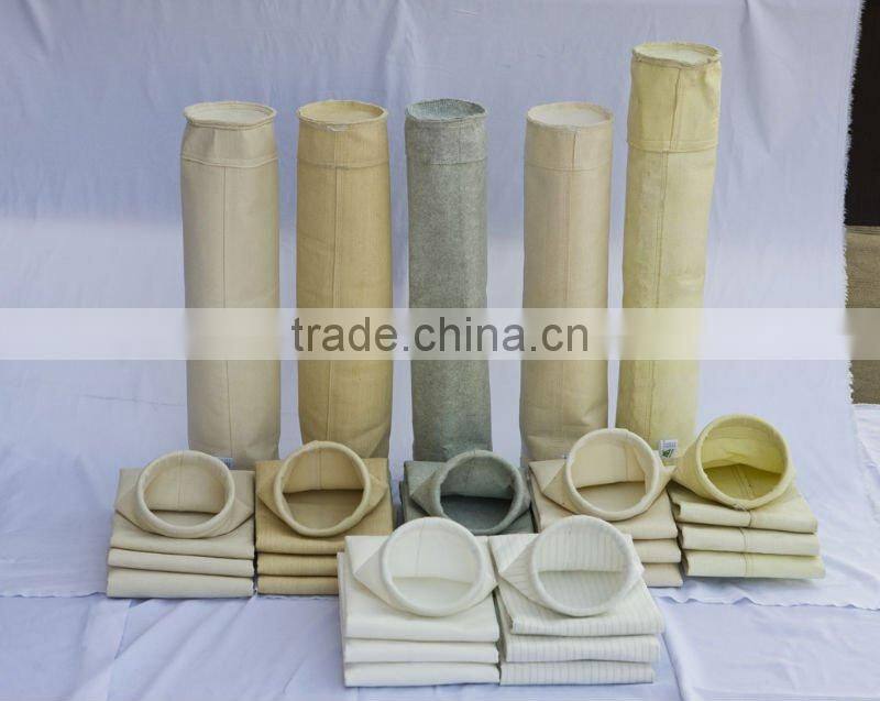 Dust filter bags / polyester filter bags / ptfe filter bags/ pps filter bags/ fiberglass filter bags