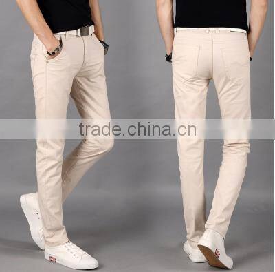 2016 Summer Men Long Thin Fashion Casual Pants