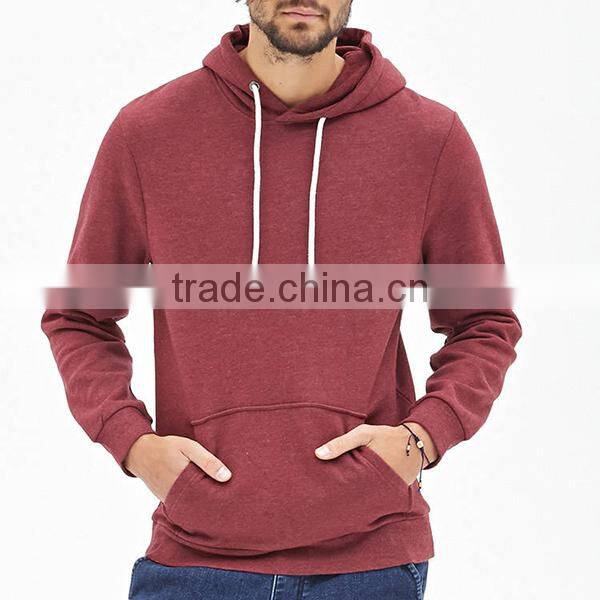 Custom Plain fleece pullover mens sweatshirt