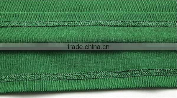 2016 fashion style buttonless free sample low price high quality polo shirt