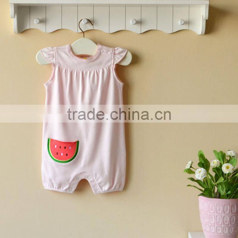 mom and bab 2013 baby romper 100% cotton newborn sunsuit