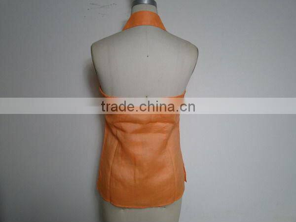 Women linen blouse fashion design