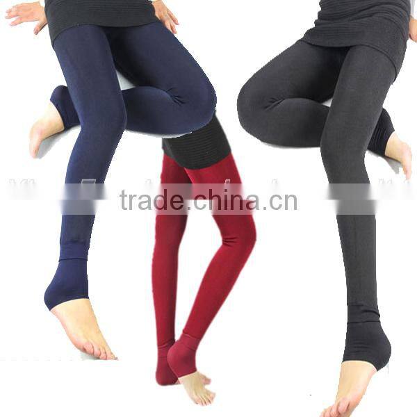 Winter to thicken the metal color warm leggings