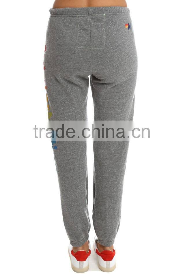 new style french terry harem pants women