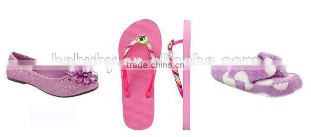 Hot sales stylish 0-3age little girls nude beach sandal