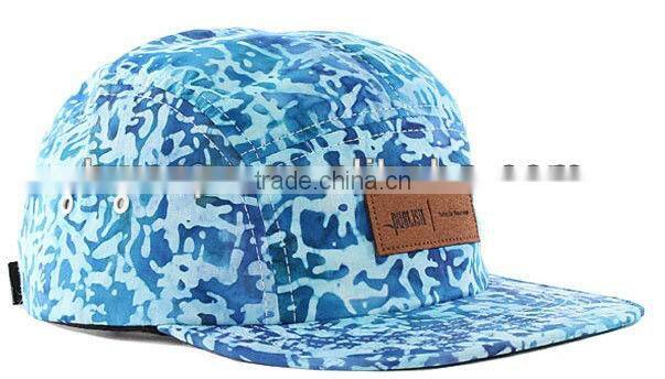 Fashion new style factory make custom logo 5 panel cap